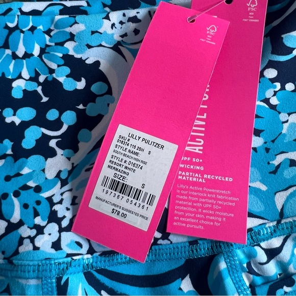 Lilly Pulitzer Bike Shorts New Small - Picture 3 of 3
